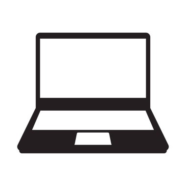 Laptop simgesi şeffaf arkaplan. Dizüstü bilgisayar veya dizüstü bilgisayar