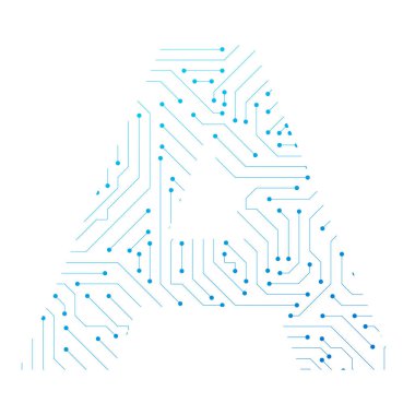 Beyaz Arkaplan Devre Tahtası