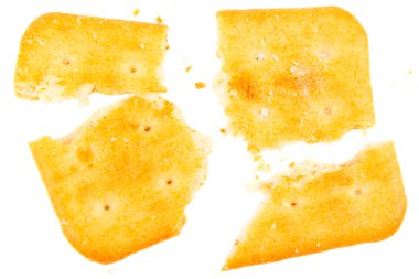 kırık kırık beyaz zemin üzerine izole