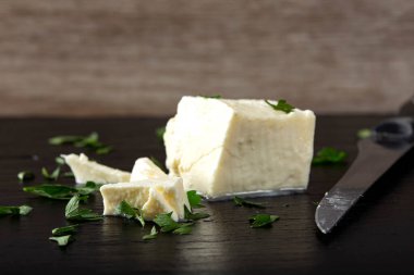 Telemea - Romanya tuzlu peyniri - yakın görüş