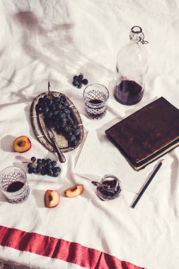 Meyve ve şarap. En az yaşam süresi