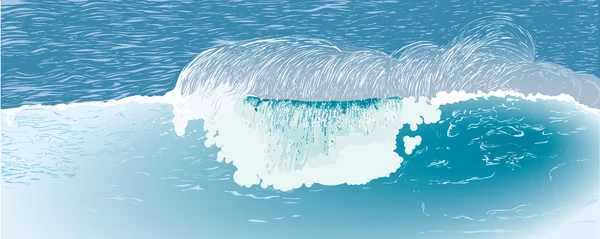 Бискайское море. Атлантический океан . Лицензионные Стоковые Иллюстрации