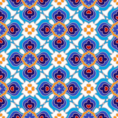 Çiçeksiz desen. Süslü arabesk arka planı. Renkli vektör arkaplanını tekrarla. Çiçekli süsler. Klasik çiçekler, yapraklar. Beyaz üzerine güzel lüks dekoratif tasarım. Kumaş, duvar kağıtları için..