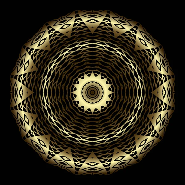 Modèle Mandala Abstrait Fond Grille Ornementale Ornement Dentelle Texturée Vecteur — Image vectorielle