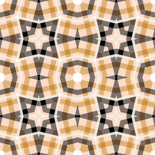 Style Écossais Moderne Rayé Motif Sans Couture Tartan Fond Vectoriel — Image vectorielle