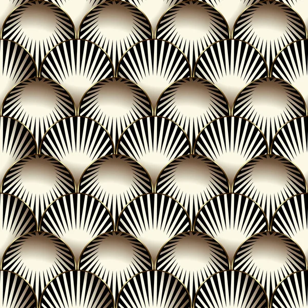 Vector Oro Patrón Sin Costura Fondo Texturizado Deco Fondo Moderno — Vector de stock