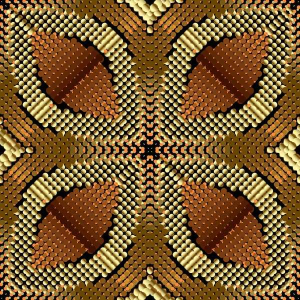 Motif Sans Couture Demi Ton Fond Floral Ornemental Vectoriel Répétez — Image vectorielle