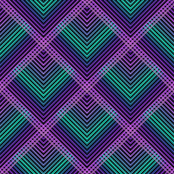 Zigzag Lijnen Kleurrijke Naadloze Patroon Getextureerde Decoratieve Gestreepte Achtergrond Herhaal — Stockvector