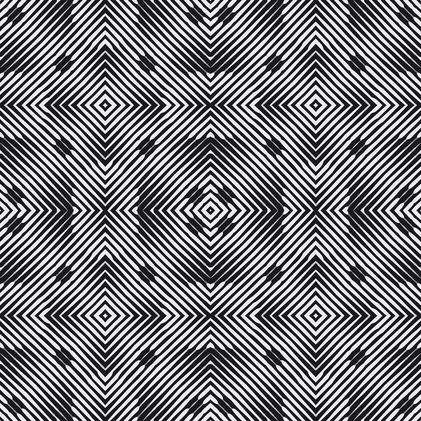 Geometrisches Nahtloses Streifenmuster Ornamentale Vektorlinien Hintergrund Wiederholen Sie Gemusterten Hintergrund — Stockvektor