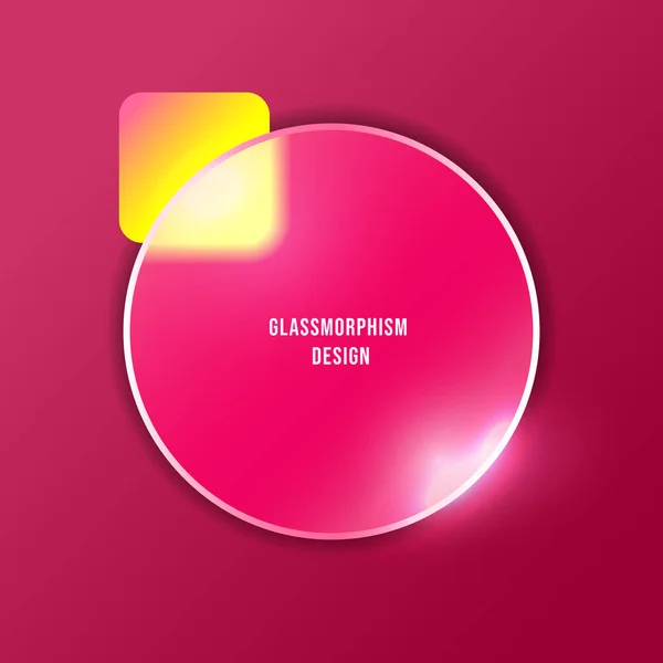 Parlak pembe daire ve neon bulanık efektli modern minimalist arka plan. Pürüzsüz gradyanlar ve ışık yansımaları içeren web tasarımı ve sunumları için zarif kompozisyon