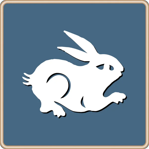 Знак китайского зодиака - кролик — стоковое фото