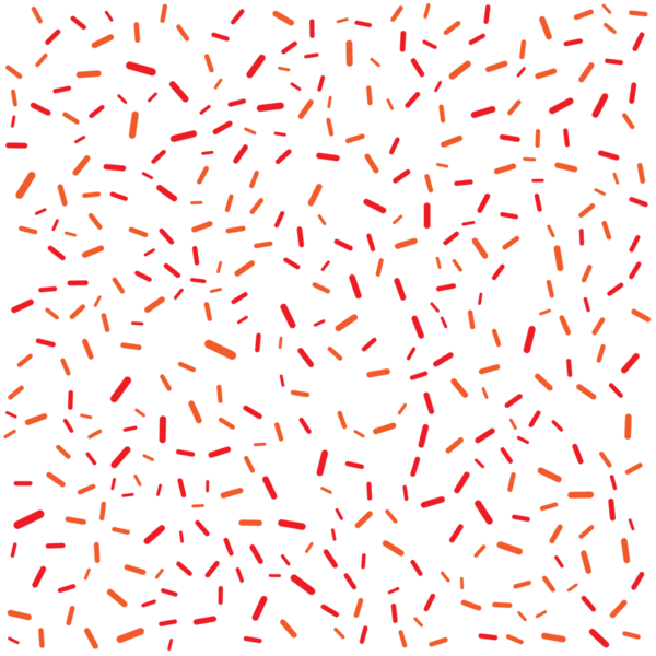 Dalgalı şekilli renkli soyut desen