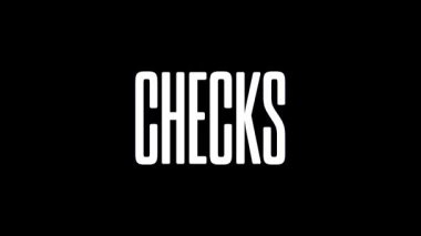 Parlak Efekt Kinetik Tipografi Metin Animasyonu 4k Görüntü Hareketi Grafiği ile RGB Dinamik Kontrolleri Siyah izole edilmiş arkaplan üzerinde Kusursuz Döngü