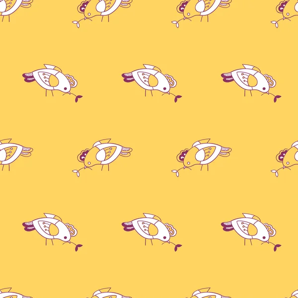 sevimli tavuk. seamless modeli