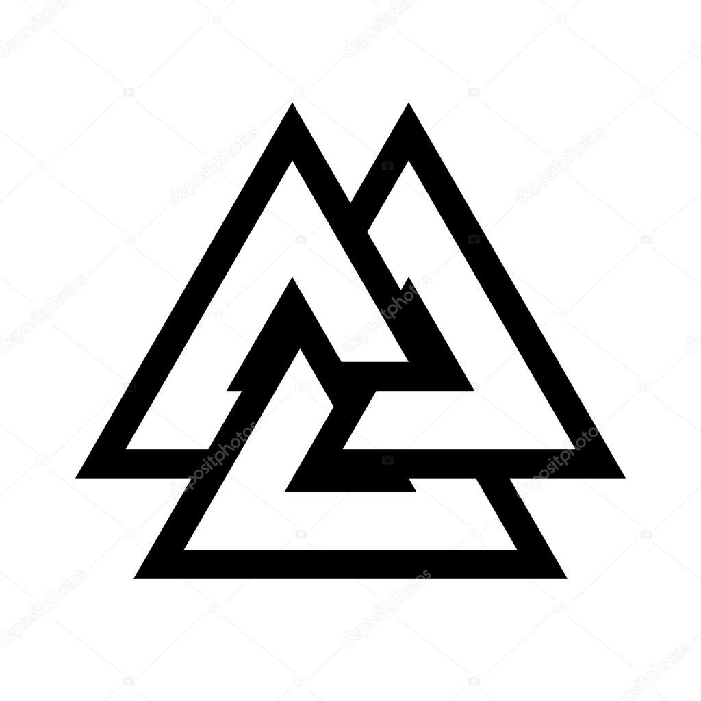 valknut symbol valknut symbol