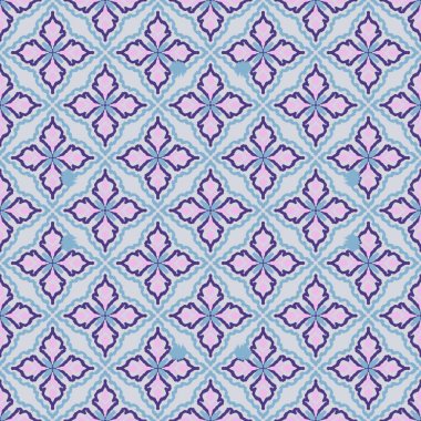 Ikat biçimi kumaş kalıbı Dijital Boyama