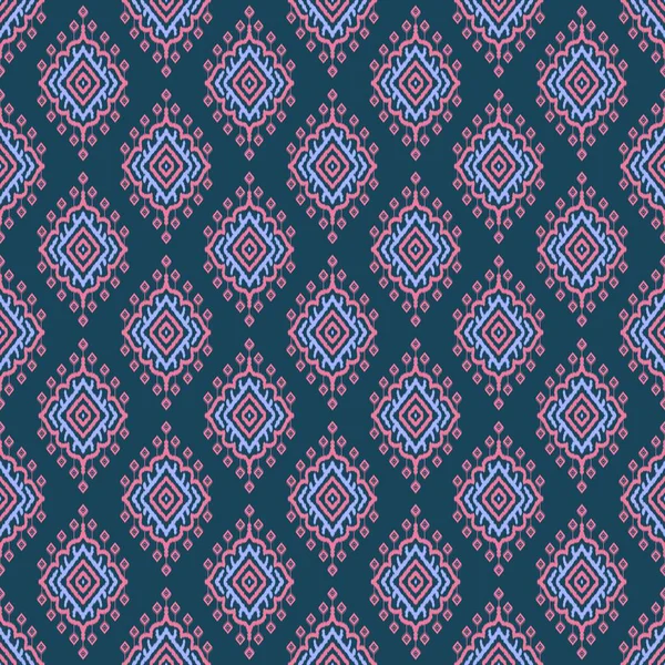 Ikat biçimi kumaş kalıbı Dijital Boyama