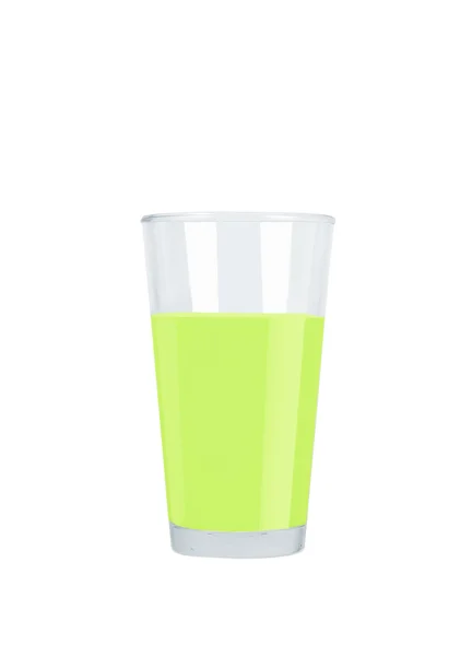 Kieliszek soku z limonki — Zdjęcie stockowe