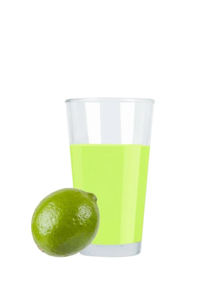 Tasty leme juice and lime — Stock Photo, Image