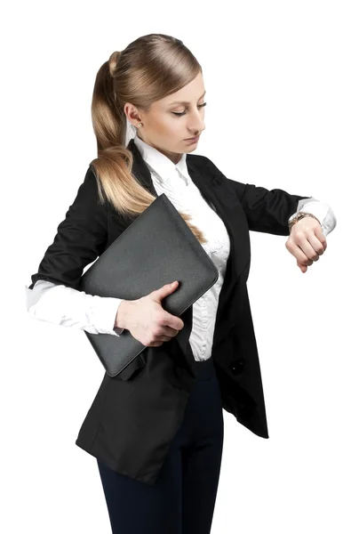 Exitosa mujer de negocios secretaria — Foto de Stock
