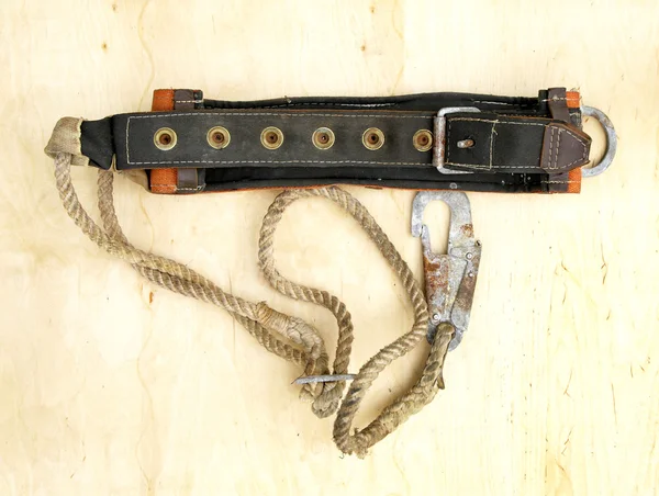 Cintura di sicurezza montaggio vintage — Foto Stock