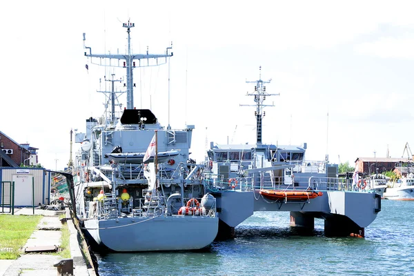 Exército de navios da marinha militar — Fotografia de Stock