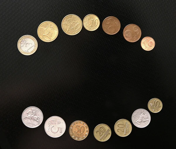 Ocak ayı ekranın değişim euro döviz 2015 Litvanya litlar paralar