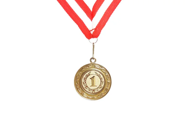 altın madalya izole 