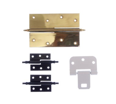 different modern and vintage hinges clipart