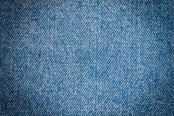 Blauwe denim textuur achtergrond — Stockfoto