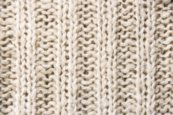 Close up of woolen knitted texture — Stock Photo, Image