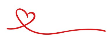 Farklı pozlarda kırmızı kalpler. Farklı stilde kalp illüstrasyonu koleksiyonu.