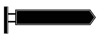 Hedef işaret silueti tasarımı, İmza illüstrasyon tasarımı.