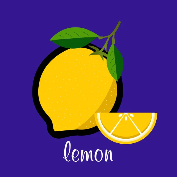 Vektor lemon atau kemasan jus limau - Stok Vektor