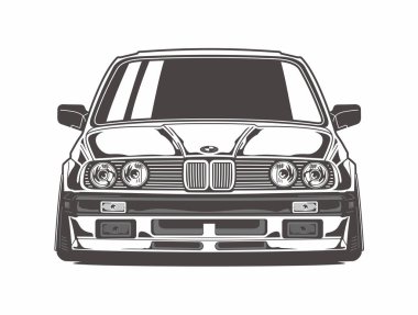 araba vektör çizimleri, bmw çizimleri, e30 ulaşım vektörü, araç, otomotiv illüstrasyon düzenlenebilir vektörü. gerçekçi araba vektörü özellikli modern yarış arabası illüstrasyon sporu izole edilmiş arka plan