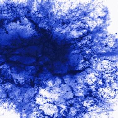 Modern ve orijinal dalma boyası, kravat boyası, batik ve yüksek çözünürlüklü beyaz tuval üzerinde shibori deseni.