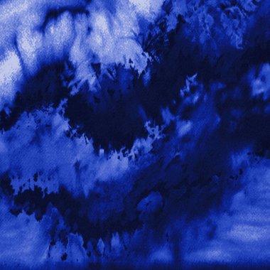 Modern ve orijinal dalma boyası, kravat boyası, batik ve yüksek çözünürlüklü beyaz tuval üzerinde shibori deseni.