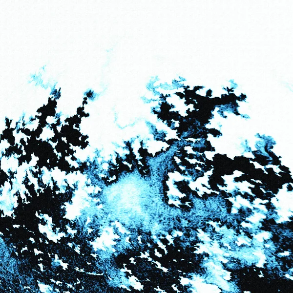 Modern ve orijinal dalma boyası, kravat boyası, batik ve yüksek çözünürlüklü beyaz tuval üzerinde shibori deseni.