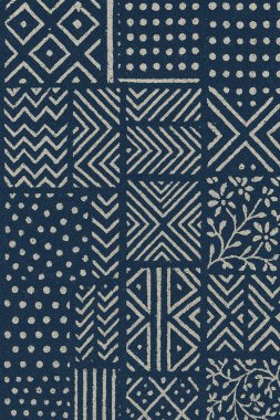 Modern ve orijinal dalma boyası, kravat boyası, batik ve yüksek çözünürlüklü beyaz tuval üzerinde shibori deseni.