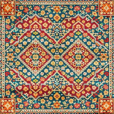 Yüksek çözünürlüklü beyaz tuval üzerinde modern ve orijinal Geometrik batik ve shibori deseni