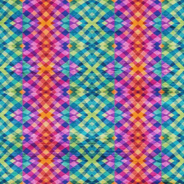 Yüksek çözünürlüklü beyaz tuval üzerinde modern ve orijinal Geometrik batik ve shibori deseni