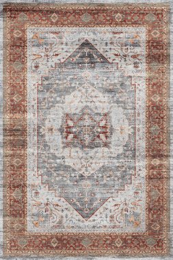 Yüksek çözünürlüklü beyaz tuval üzerinde modern ve orijinal Geometrik batik ve shibori deseni