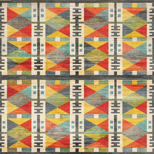 Yüksek çözünürlüklü beyaz tuval üzerinde modern ve orijinal Geometrik batik ve shibori deseni