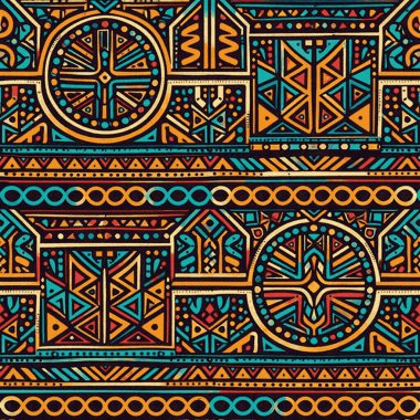 Geometrik batik, yüksek çözünürlüklü beyaz tuval üzerinde boya ve shibori deseni