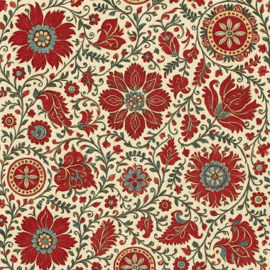 Geometrik batik, yüksek çözünürlüklü beyaz tuval üzerinde boya ve shibori deseni