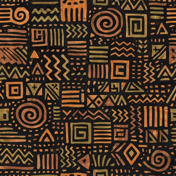 Geometrik batik, yüksek çözünürlüklü beyaz tuval üzerinde boya ve shibori deseni