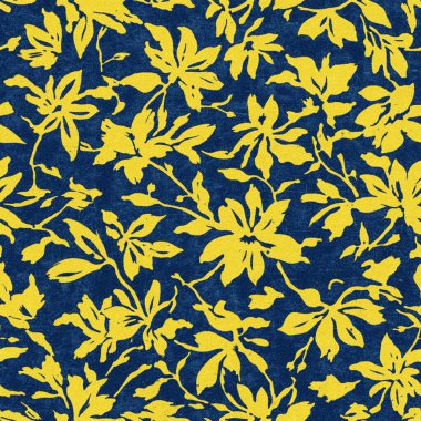 Modern ve orijinal dalma boyası, kravat boyası, batik ve shibori desenleri yüksek çözünürlüklü beyaz tuval üzerinde