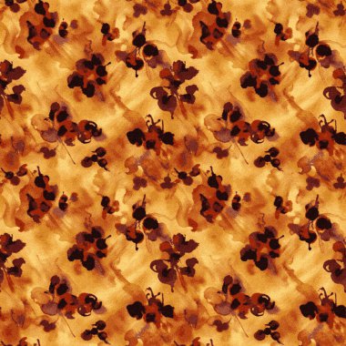 Modern ve orijinal dalma boyası, kravat boyası, batik ve shibori desenleri yüksek çözünürlüklü beyaz tuval üzerinde