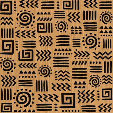 Yüksek çözünürlüklü beyaz tuval üzerinde geometrik boya, batik ve shibori deseni