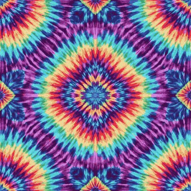 Yüksek çözünürlüklü beyaz tuval üzerinde geometrik boya, batik ve shibori deseni